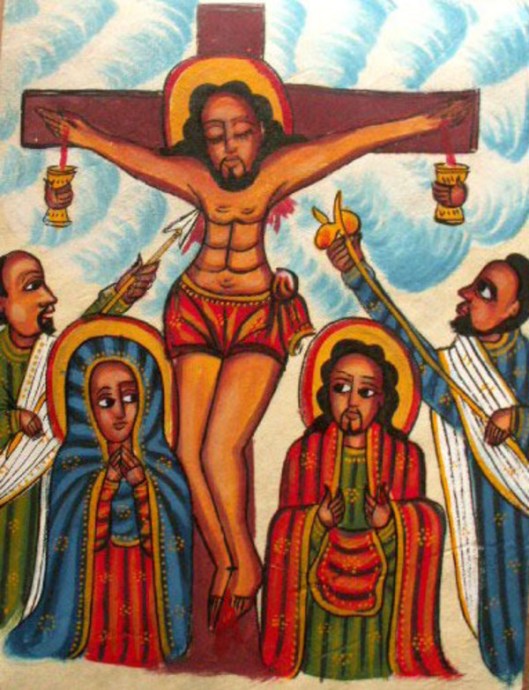 ethipoian-crucifixion-painting